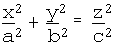 Cone equation
