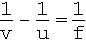 Lens equation